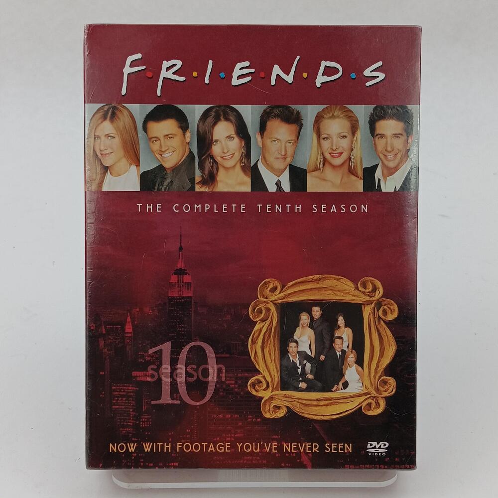 Friends The Complete Tenth Season DVD 4-Disc Set TV Comedy NR New Sealed Warner